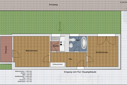 Haus Bad Oeynhausen Rehme - 2 Zimmer, 56 m&sup2;, 139.000&euro; | Angebot:25880816