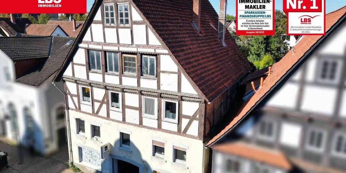 Mehrfamilienhaus, Wohnhaus Rinteln - 1 Zimmer, 200 m&sup2;, 60.000&euro; | Angebot:26308853