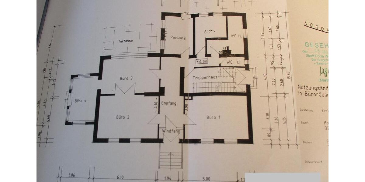 Gewerbeobjekt Porta Westfalica - 1.300&euro; | Angebot:25894516
