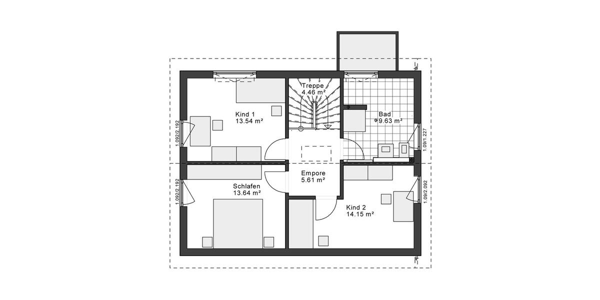 Einfamilienhaus Porta Westfalica - 3 Zimmer, 125 m&sup2;, 1.460&euro; | Angebot:26663236