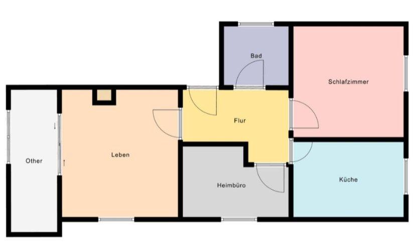 Dachgeschoßwohnung Rodenberg - 3 Zimmer, 56 m&sup2;, 495&euro; | Angebot:26251180
