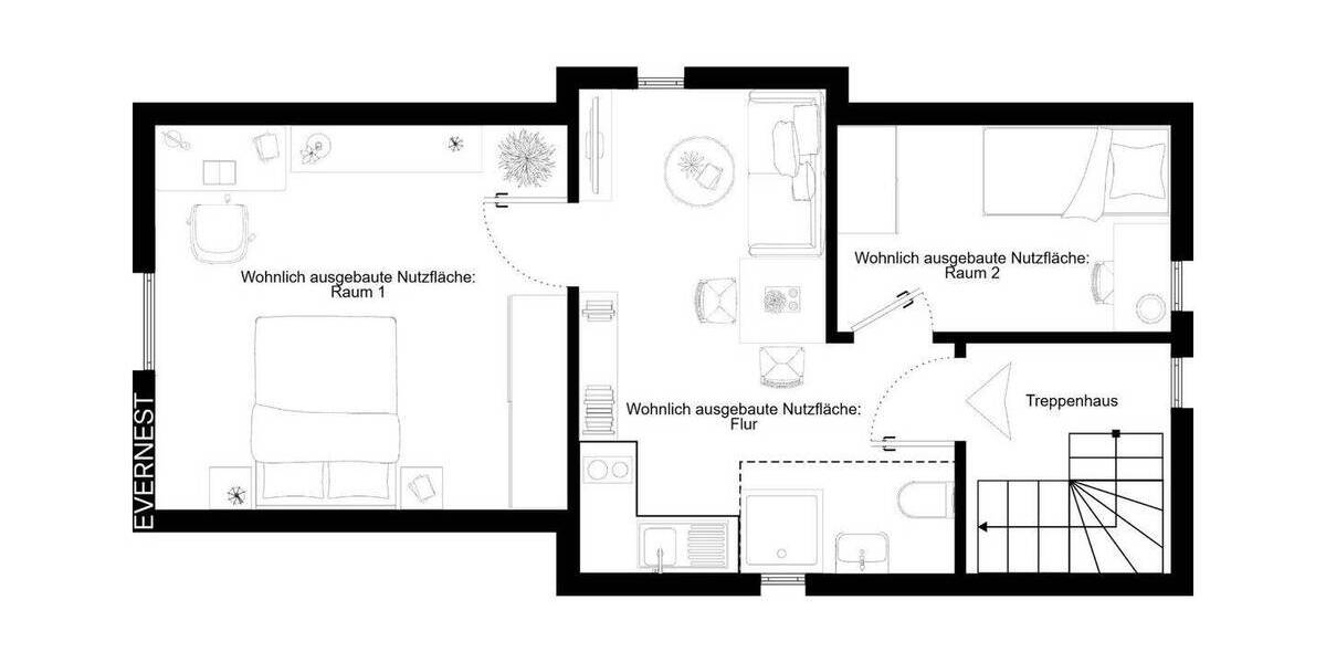 Einfamilienhaus Hiddenhausen Lippinghausen - 9 Zimmer, 160 m&sup2;, 319.500&euro; | Angebot:26595526