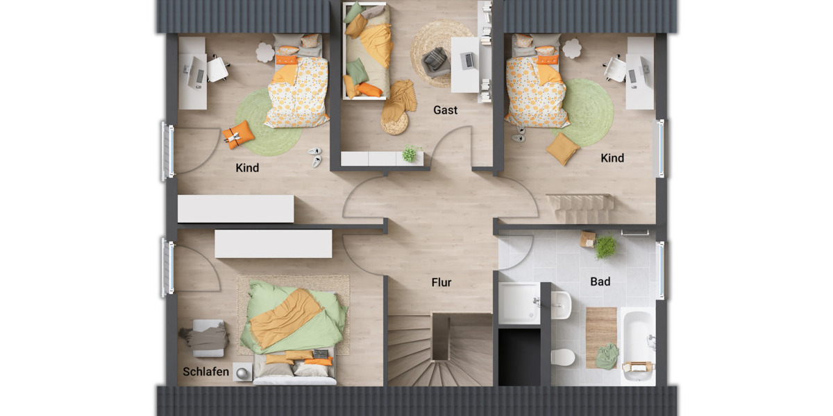 Einfamilienhaus Bad Salzuflen Werl-Aspe - 6 Zimmer, 162 m&sup2;, 310.990&euro; | Angebot:26129404