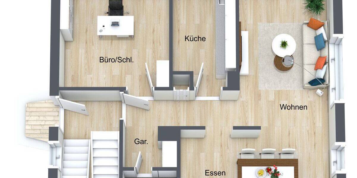 Einfamilienhaus Kirchlengern Klosterbauerschaft - 6 Zimmer, 120 m&sup2;, 350.000&euro; | Angebot:26826120