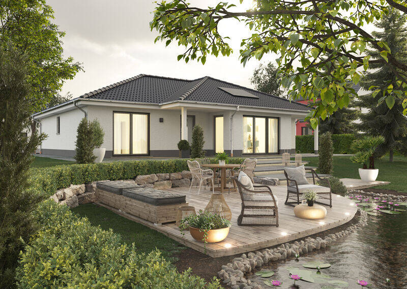 Bungalow Extertal Bösingfeld - 5 Zimmer, 132 m&sup2;, 331.850&euro; | Angebot:26787504