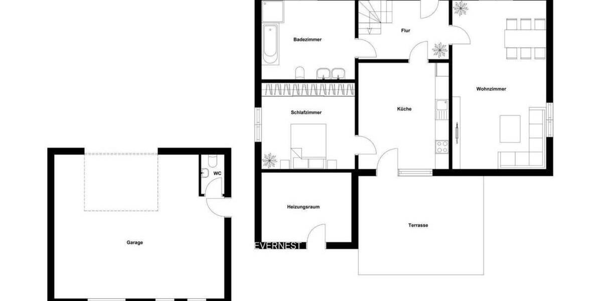 Einfamilienhaus Uchte Höfen - 6 Zimmer, 213 m&sup2;, 213.000&euro; | Angebot:25820272