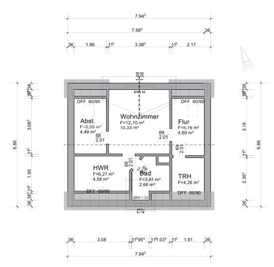 Reihenhaus Bückeburg - 8 Zimmer, 111 m&sup2;, 1.110&euro; | Angebot:25643732
