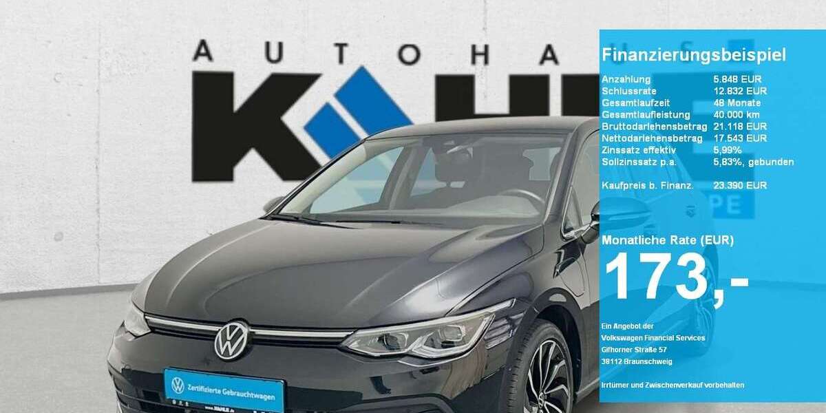 VW Golf 44.641 km 23.390 &euro; Stadthagen 31655