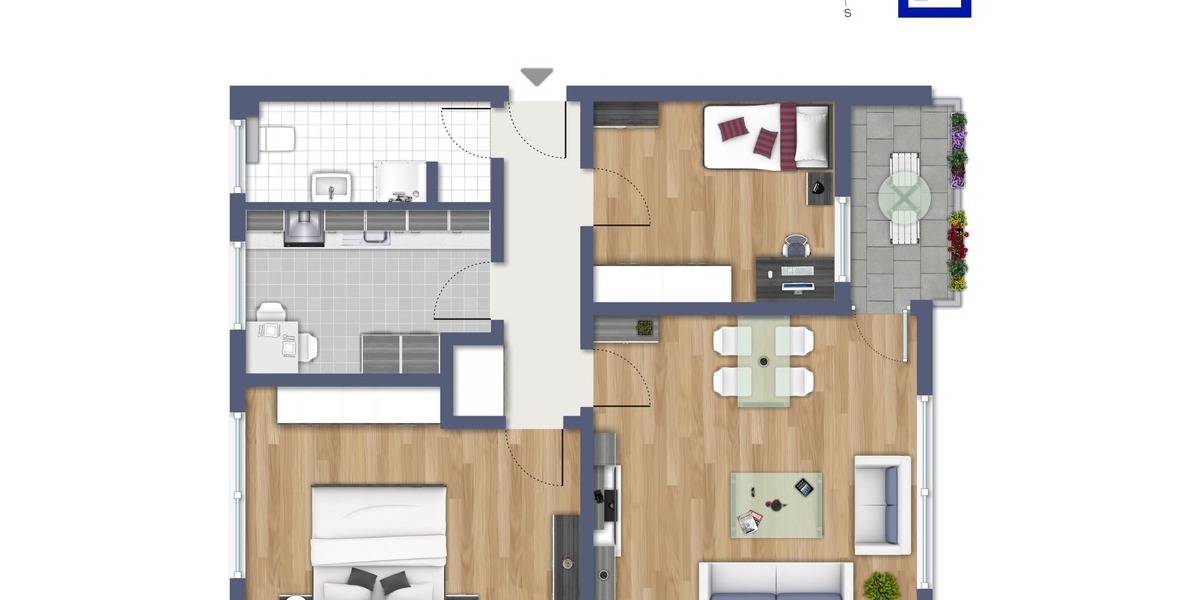 Etagenwohnung Obernkirchen - 3 Zimmer, 67 m&sup2;, 115.000&euro; | Angebot:25743678