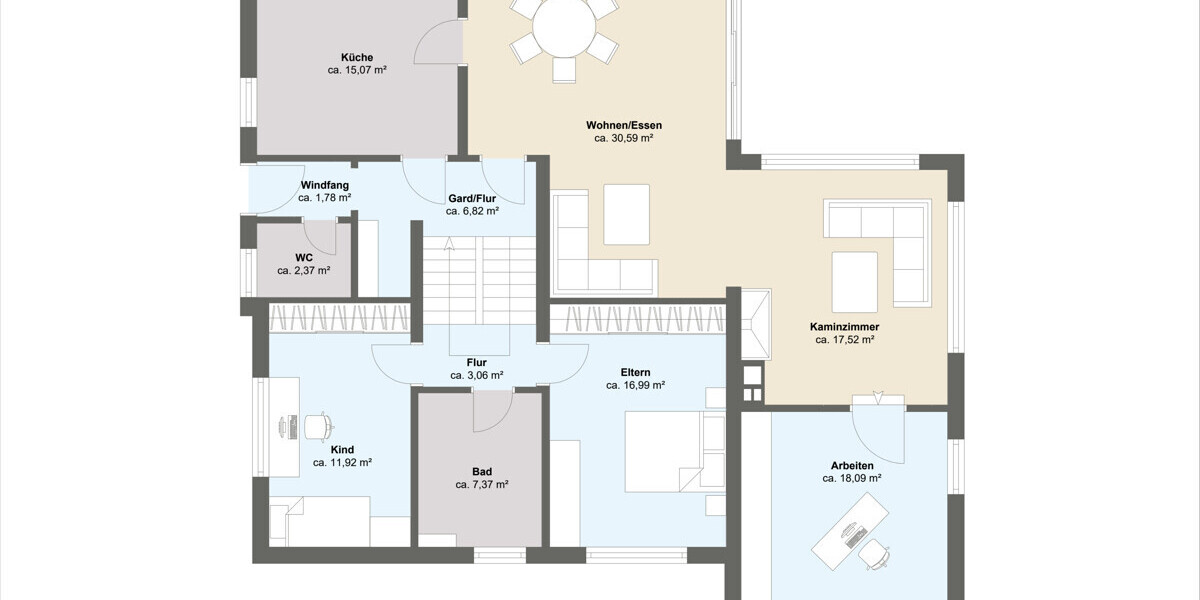 RESERVIERT! Geräumiges Einfamilienhaus bereit zum Einzug - Einfamilienhaus Hüllhorst | Angebot:25145349