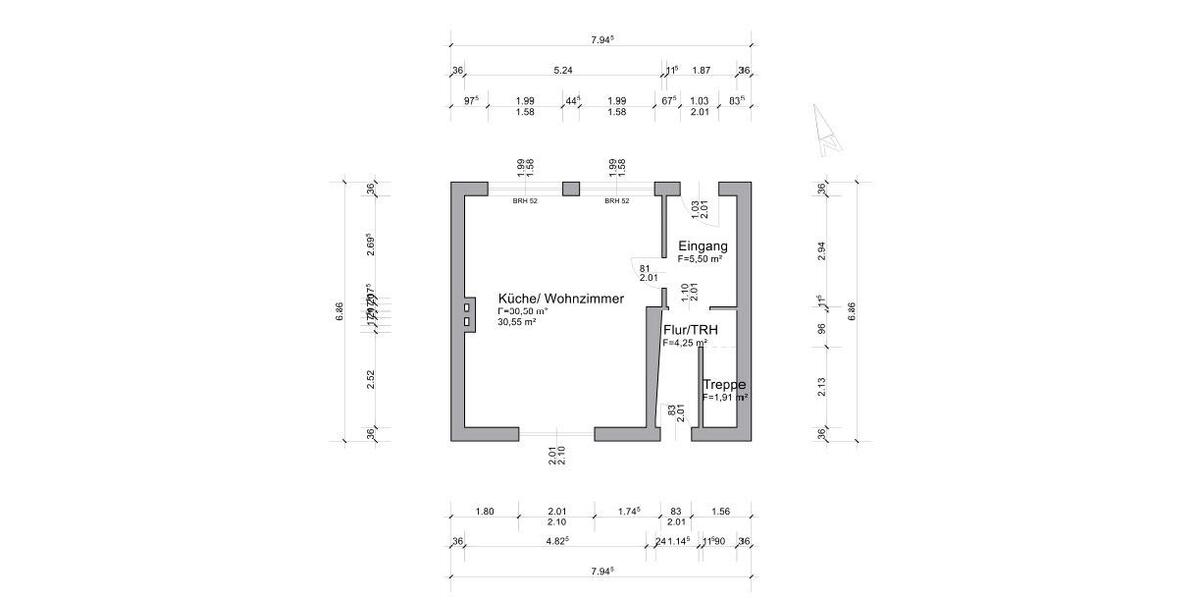 Reihenhaus Bückeburg - 8 Zimmer, 111 m&sup2;, 1.110&euro; | Angebot:25643732