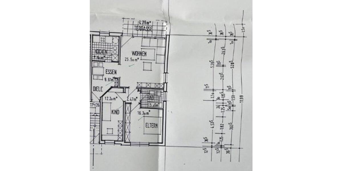 Erdgeschoßwohnung Hessisch Oldendorf - 3 Zimmer, 82 m&sup2;, 550&euro; | Angebot:26259112