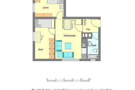 Wohnung Herford - 3 Zimmer, 42 m&sup2;, 399&euro; | Angebot:19596525