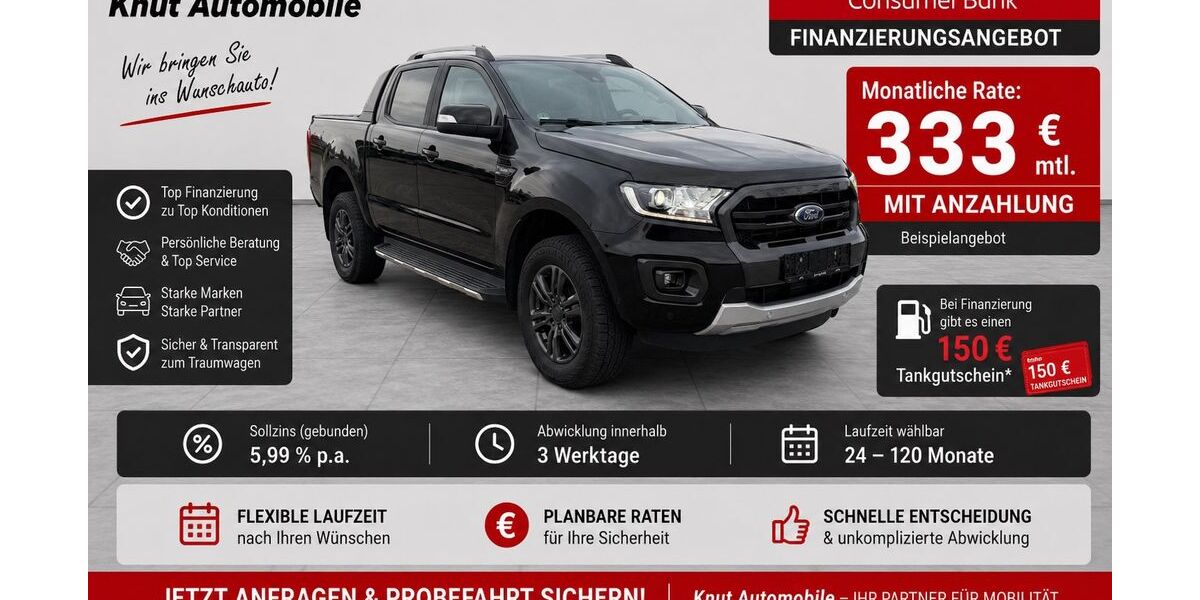 Ford Ranger 107.150 km 28.999 &euro; Lübbecke 32312