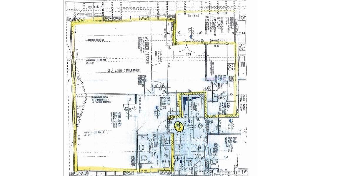 Dachgeschoßwohnung Bad Salzuflen - 2 Zimmer, 95 m&sup2;, 653&euro; | Angebot:24432437