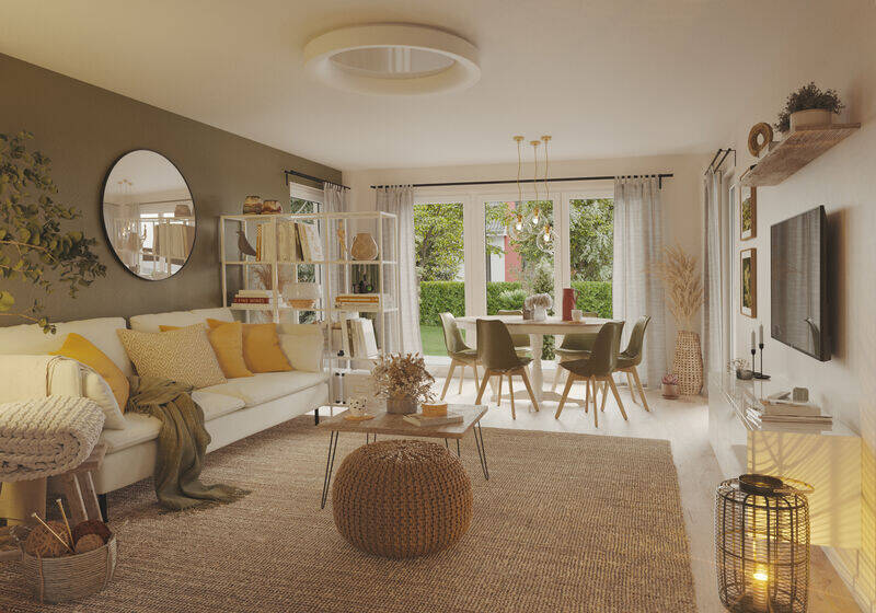 Bungalow Extertal Bösingfeld - 5 Zimmer, 132 m&sup2;, 331.850&euro; | Angebot:26787504
